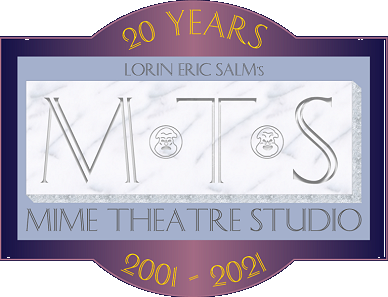 Mime Theatre Studio 20th anniversary logo